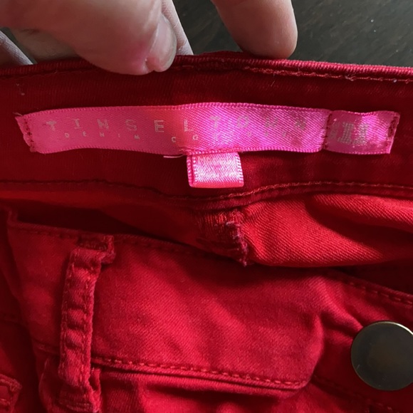 Red jeans - Picture 2 of 3